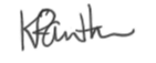 Kristen Panther's signature